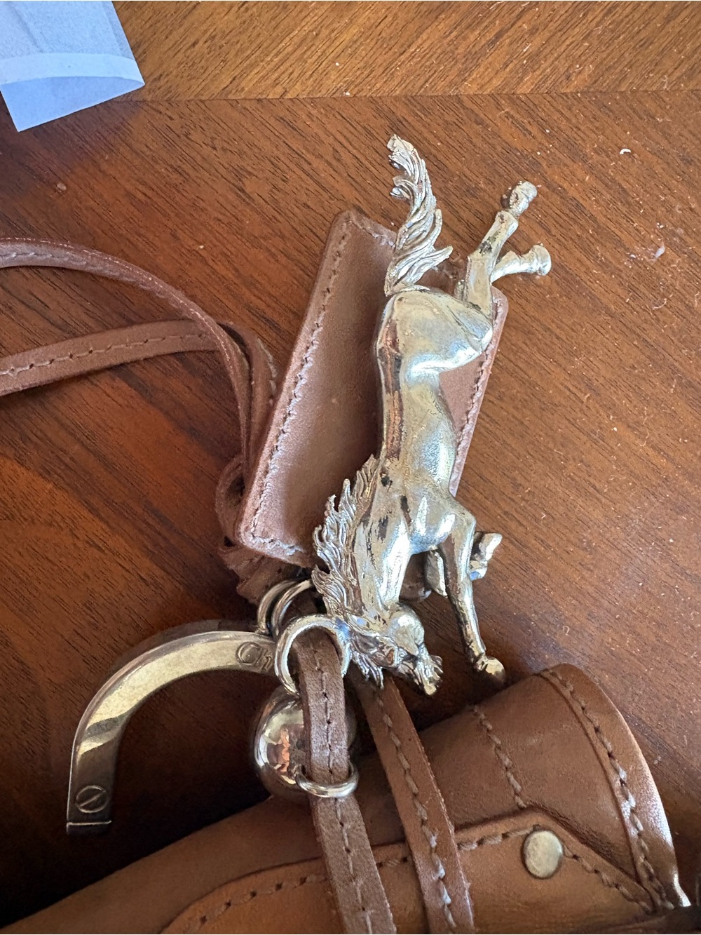 Chloe Brown Leather Shoulder Bag - Picture 3 of 6
